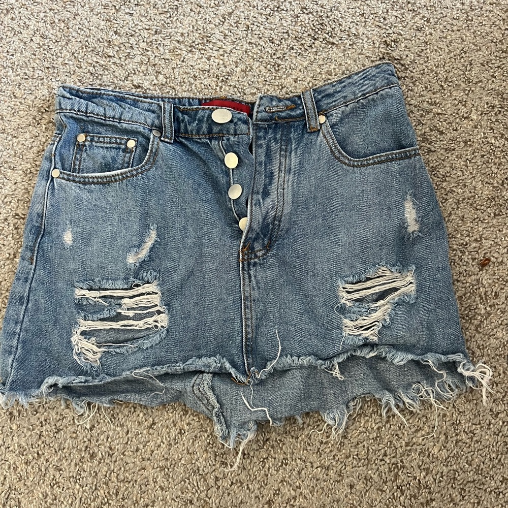 Signature8 Jean Skirt